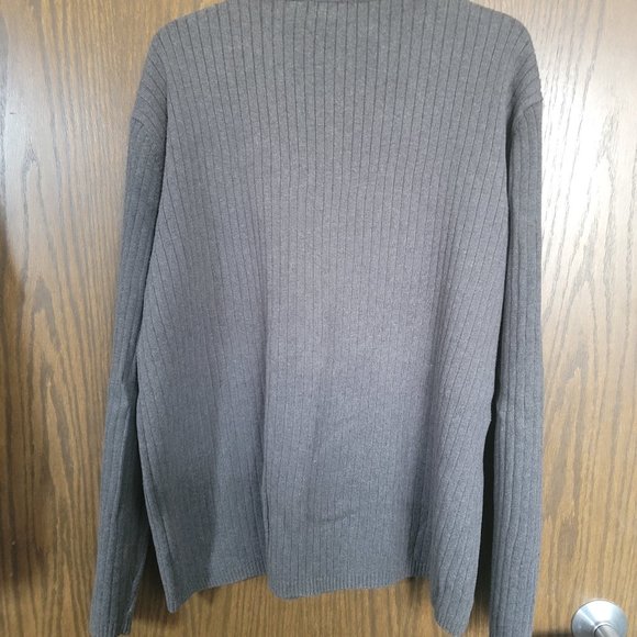 NWOT Men's Claiborne Grey Sweater Size XL - Picture 11 of 12